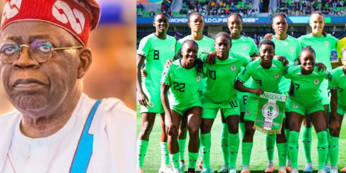 PRESIDENT TINUBU HAPPY WITH THE GIRLS PERFORMANCE AT WOMEN WORLD CUP DESPITE FINAL RESULT