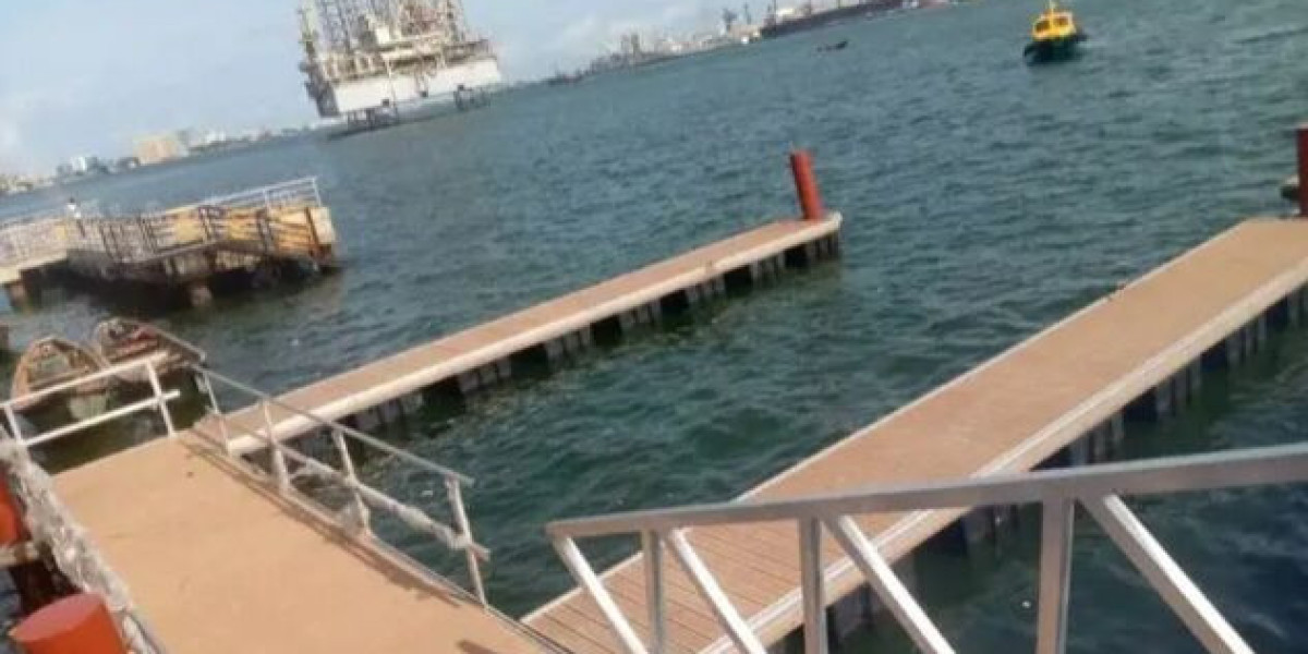 FLOATING JETTY COMPLETED AT CMS, LAGOS STATE.