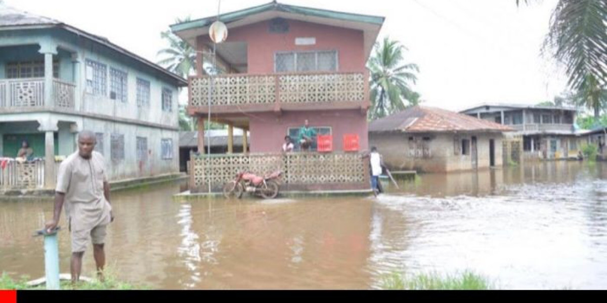 COMMUNITY IN ONDO STATE RAVAGED BY FLOOD.