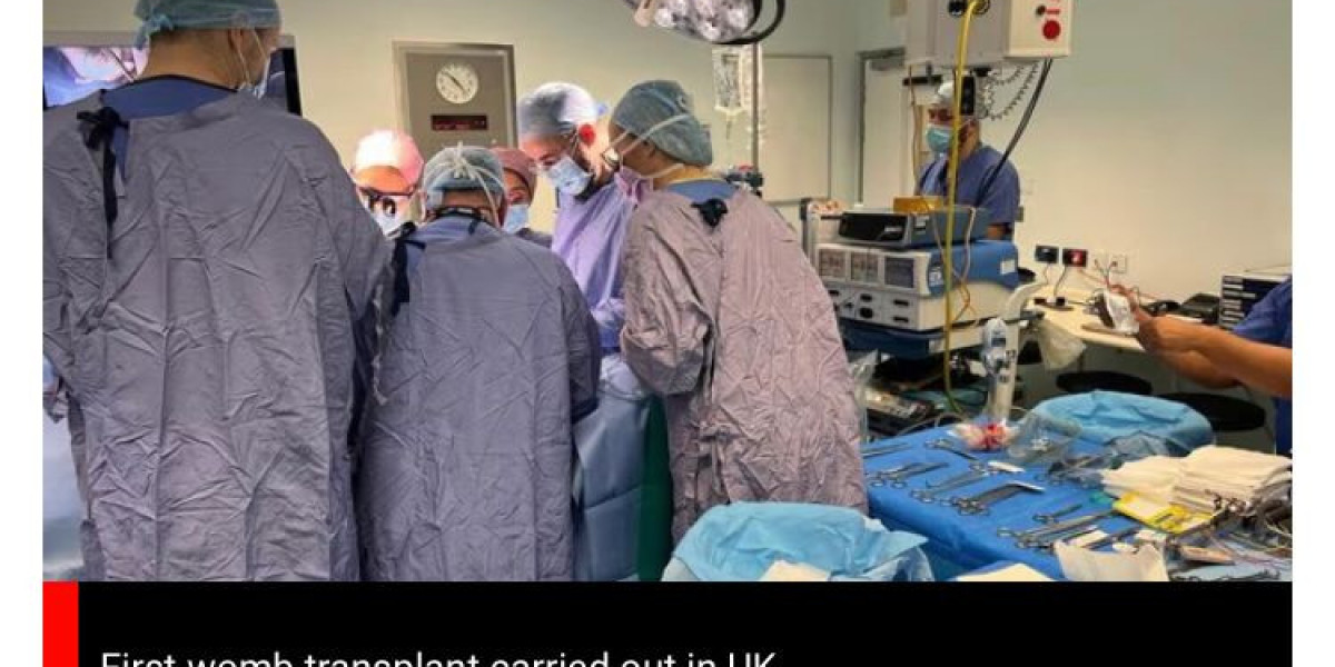 UK SURGEONS CARRY OUT FIRST WOMB TRANSPLANT FROM LIVING DONOR