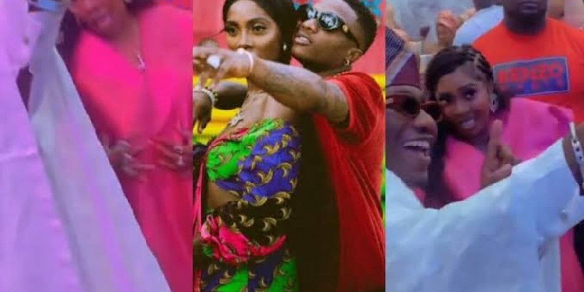TIWA SAVAGE AND WIZKID'S HEARTWARMING MOMENT AT WIZKID'S MOTHER'S FUNERAL PARTY