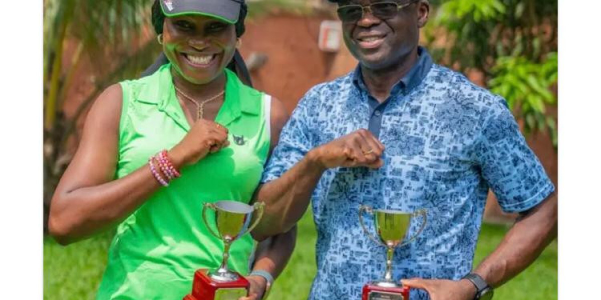 EDO STATE DEPUTY GOVERNOR AND WIFE TRIUMPH AT ALAGHODARO GOLF TOURNAMENT