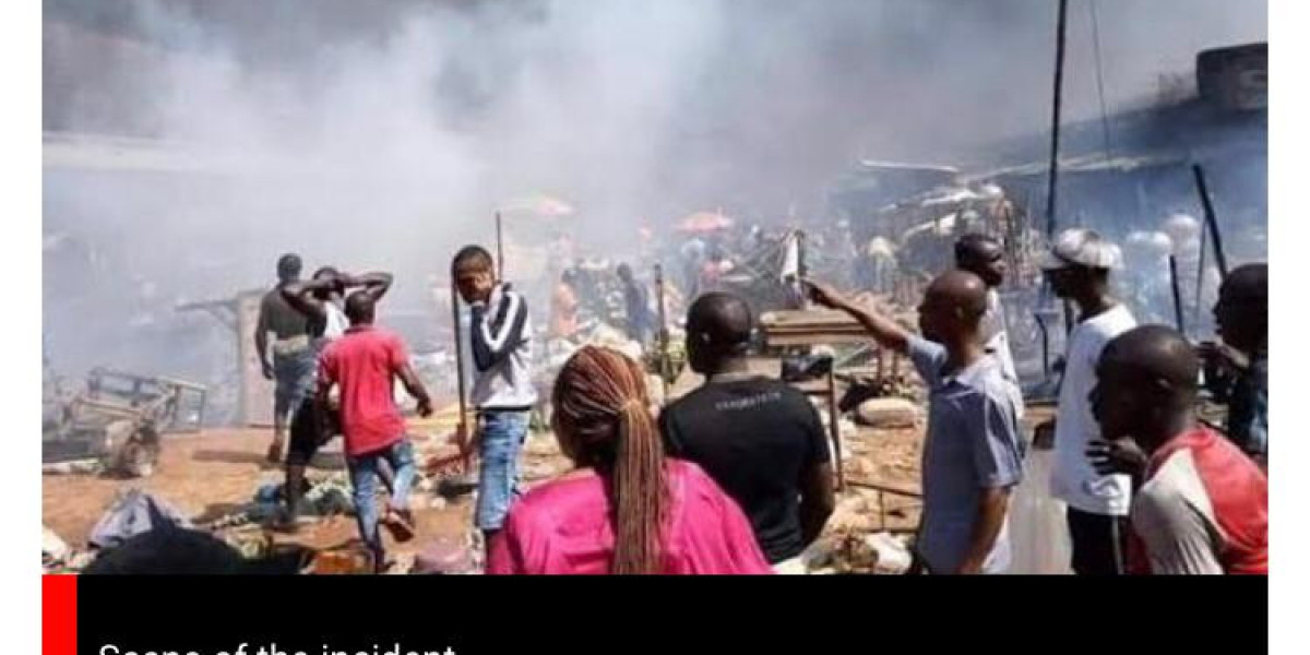 FIRE OUTBREAK AT NKPOR MAIN MARKET: TRADERS' CALL FOR SUPPORT AND IMPROVED FIRE SAFETY MEASURES