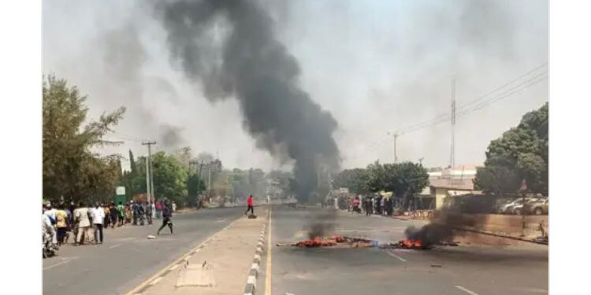 PROTEST ERUPTS IN NASARAWA STATE CAPITAL FOLLOWING SUPREME COURT'S RULING