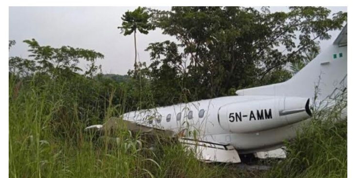 PRIVATE JET CRASH-LANDS IN IBADAN, ALL PASSENGERS SAFE: SPECULATIONS ARISE ABOUT PURPOSE OF TRAVEL