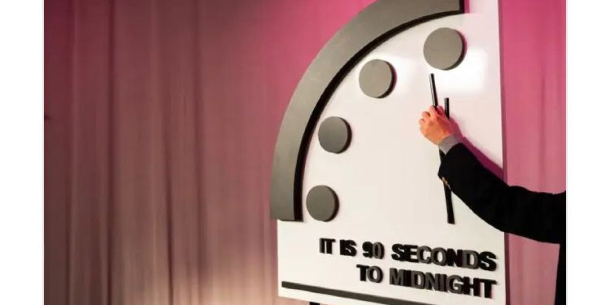 DOOMSDAY CLOCK MOVED TO 90 SECONDS TO MIDNIGHT AMID GLOBAL THREATS