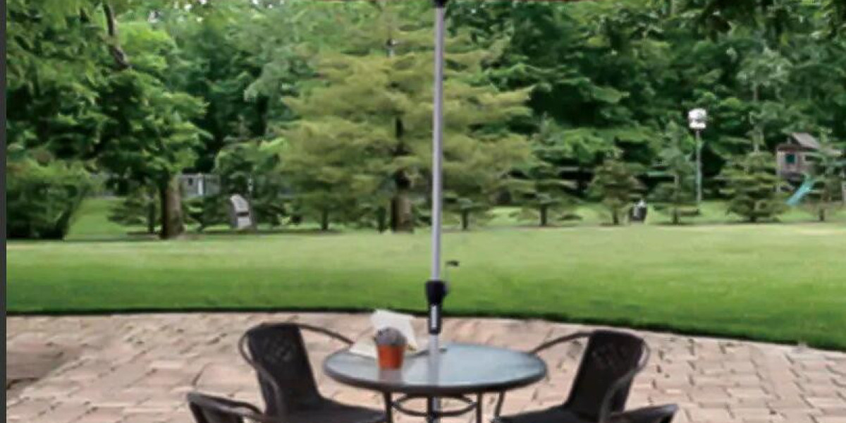 Do you know Patio Furniture Round Table and Chairs with Umbrella?