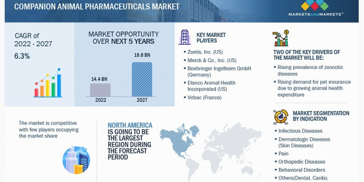 Companion Animal Pharmaceuticals Market 2027 Forecasts for Global Regions by Applications and Manufacturing Technology