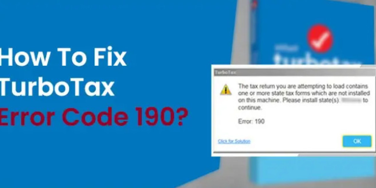 How to Fix TurboTax Error 190?