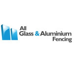 All glass and aluminium fencing