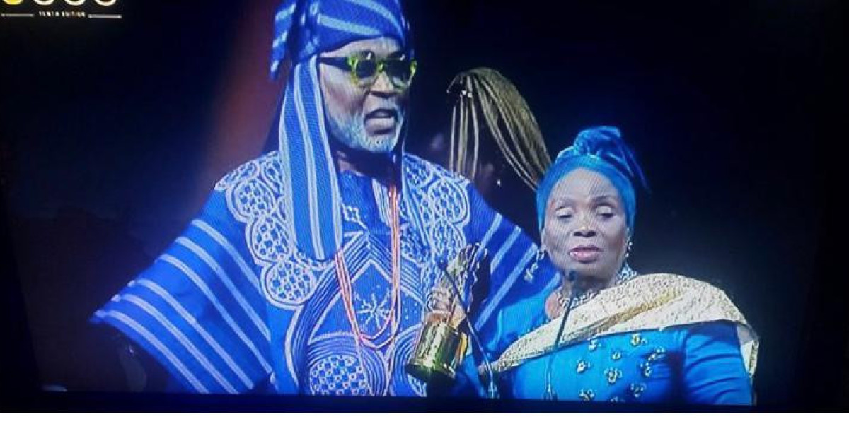 Honoring Nollywood Icons: Iya Rainbow and RMD Receive Industry Merit Awards