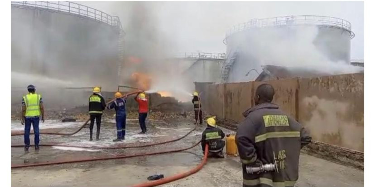 Fire Incident at Apapa Tank Farm: Conflicting Reports and Swift Response