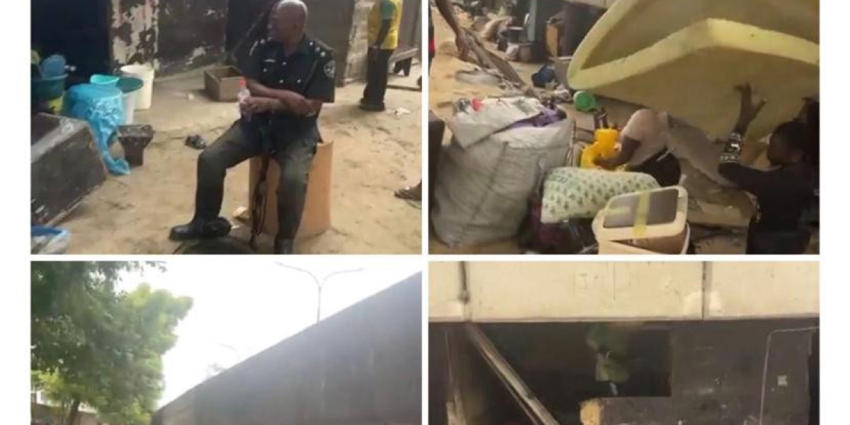 Lagos Authorities Uncover Under-Bridge Apartment, Disrupt Illegal Settlement
