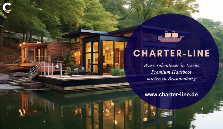 Wasserabenteuer in Luxus Premium Hausboot mieten in Brandenburg – Charter Line
