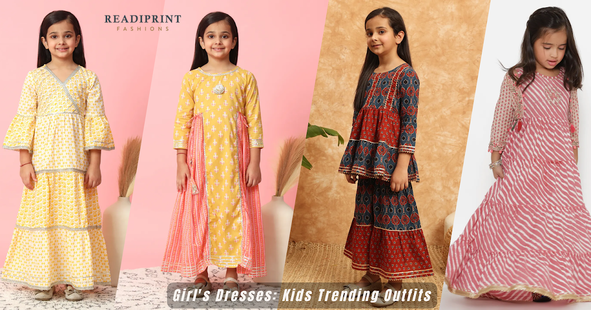 Girl's Dresses: Kids Trending Outfits For this Summer Season