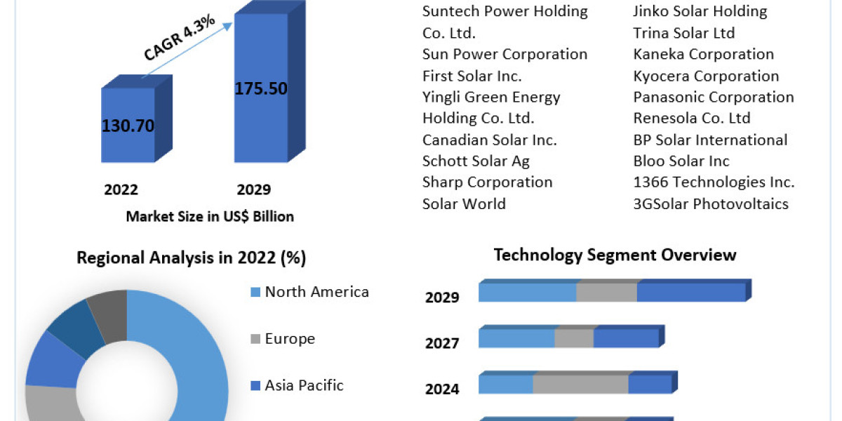 Solar Photovoltaic Panels Market: Industry Size, Trends, Shares, Top Players, and Forecast to 2029