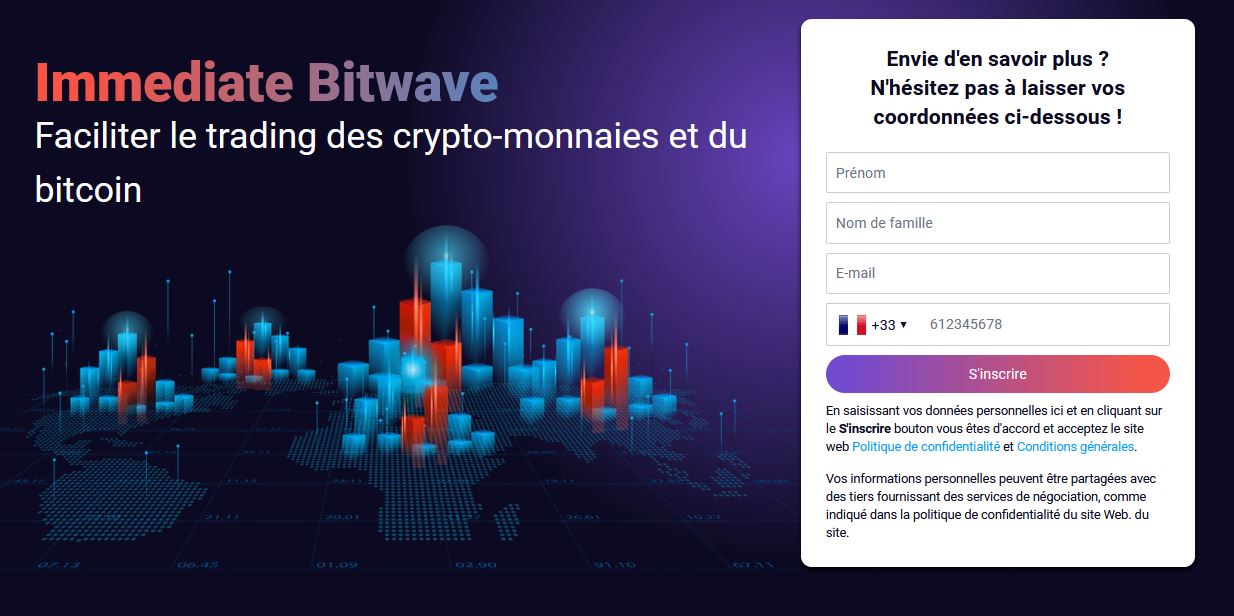 Immediate Bitwave Avis - Découvrez le Succès du Trading de Crypto! Arnaque ou Légitime?