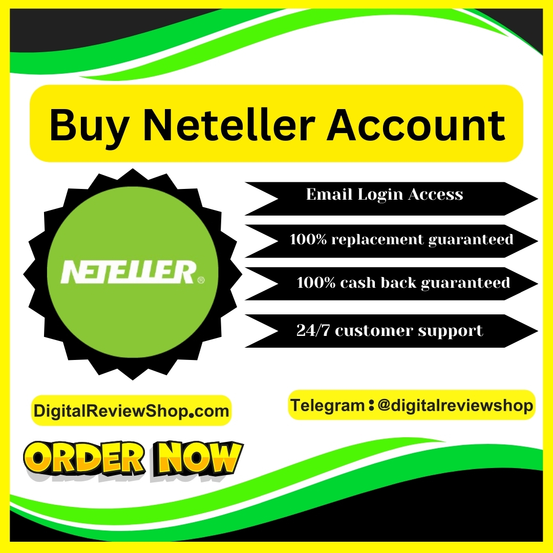 Buy Neteller Account - Customer Friendly Process