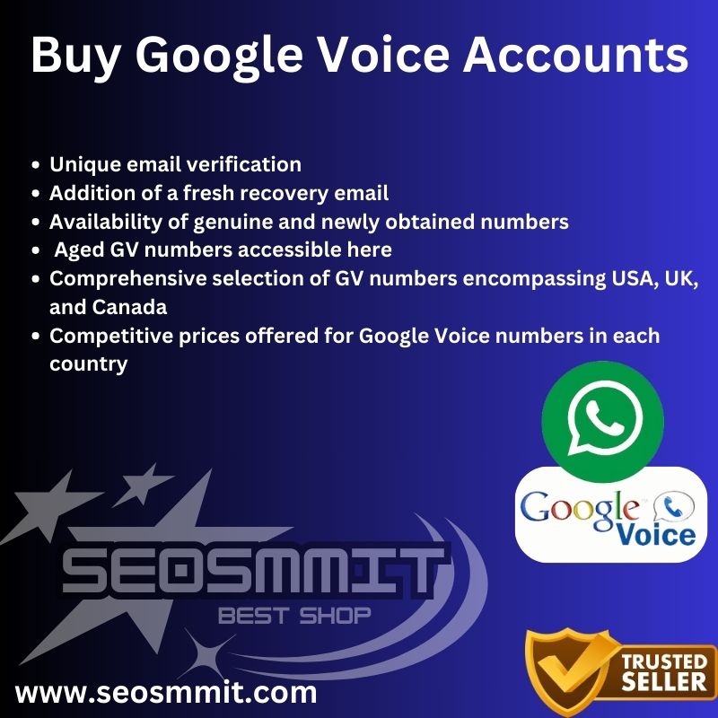 Buy Google Voice Accounts-USA Verified Secure Number