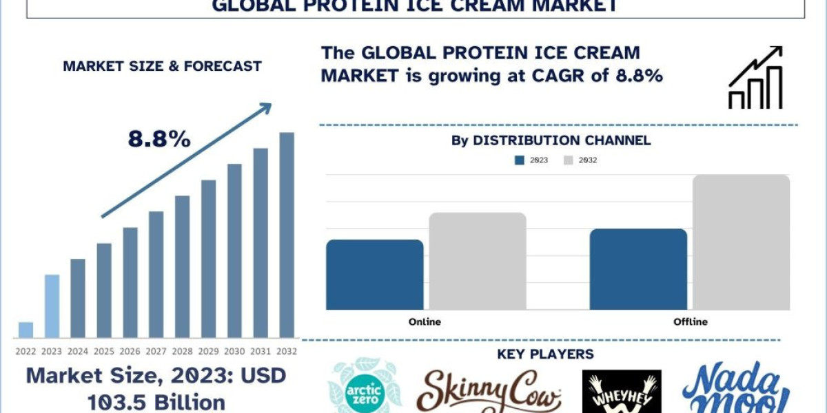 Protein Ice Cream Market Market Analysis by Size, Share, Growth, Trends, Opportunities and Forecast (2024-2032)