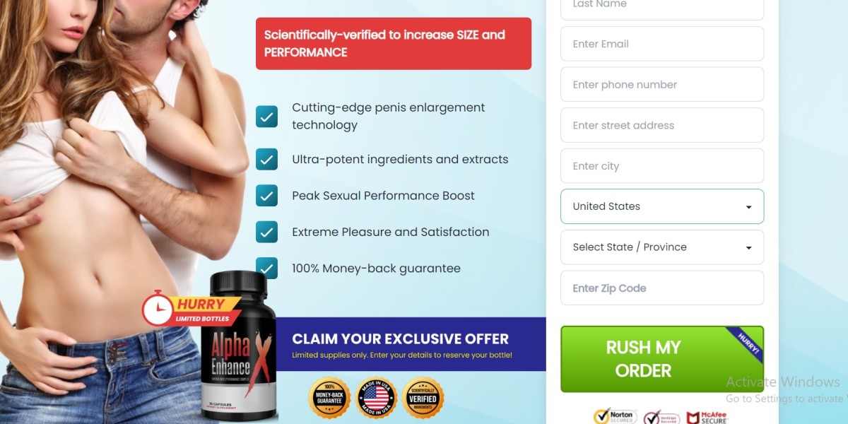 Alpha EnhanceX Male Enhancement Official Website, Working, Price In USA & Reviews