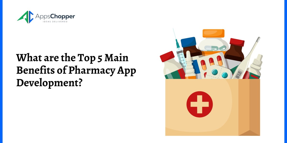 What are the Top 5 Main Benefits of Pharmacy App Development?