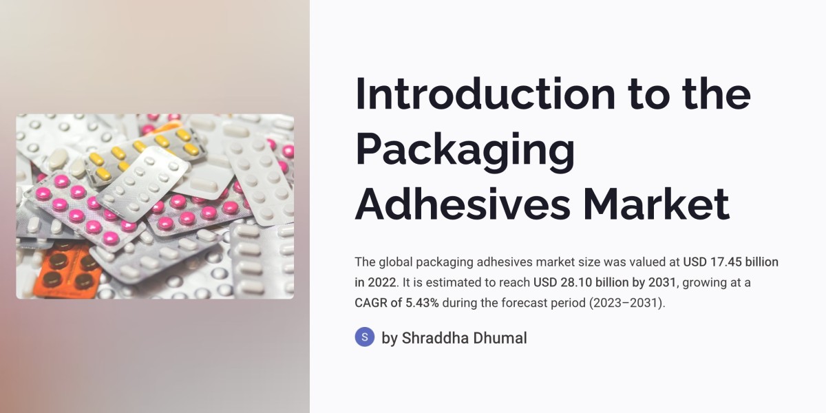 Packaging Adhesives Market Exploration: Identifying Untapped Opportunities and Niches