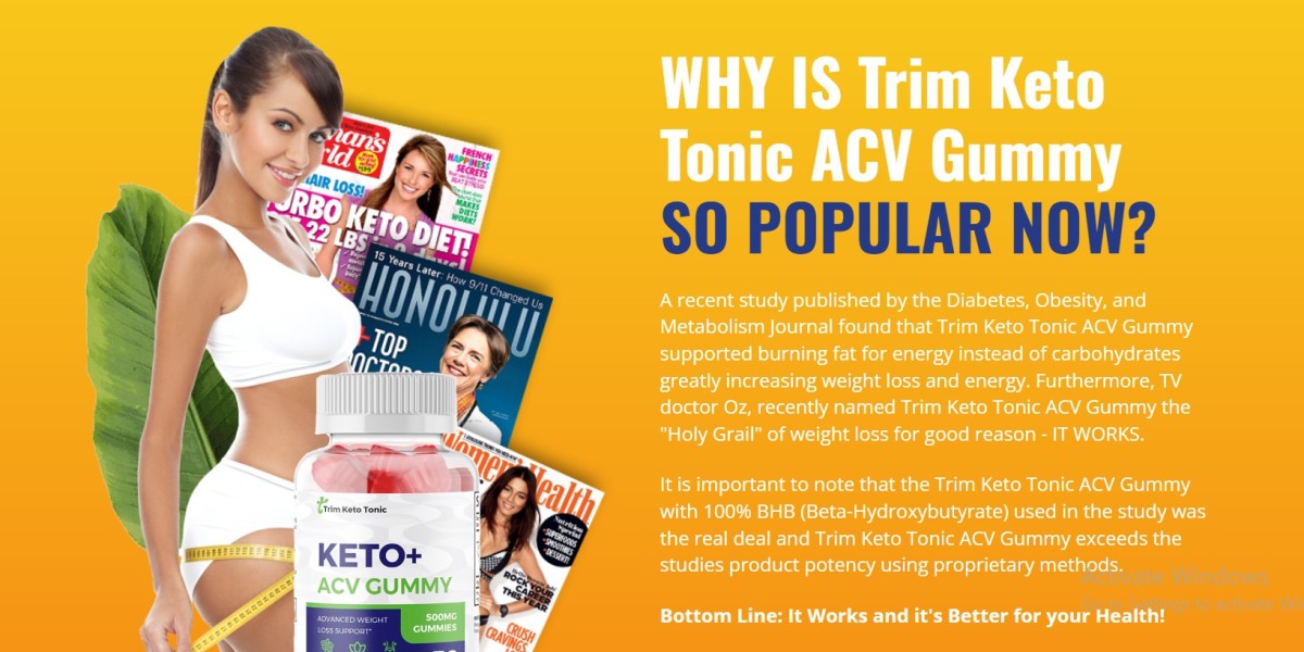 Trim Keto Tonic Keto+ ACV Gummies USA Official Website