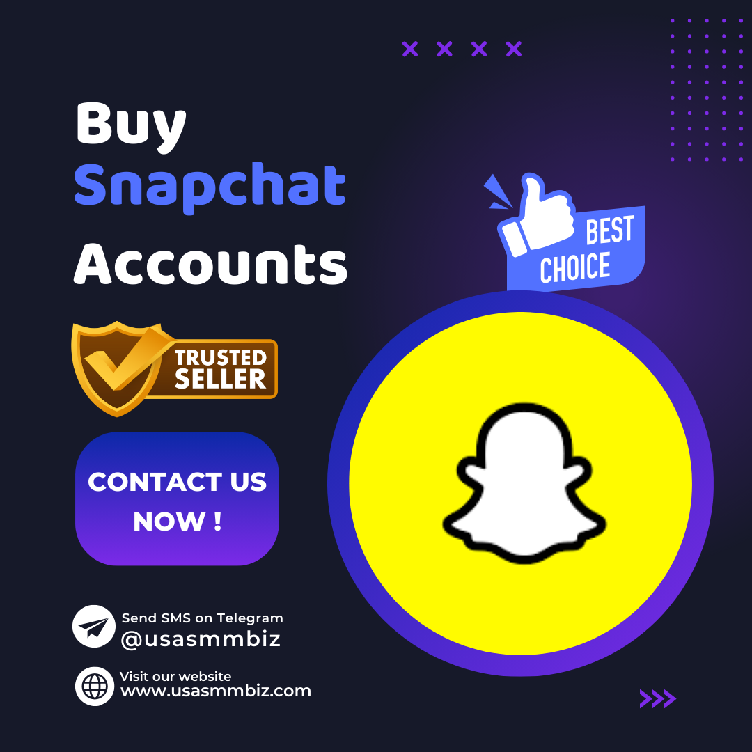 Buy Snapchat Accounts - USASMMBIZ