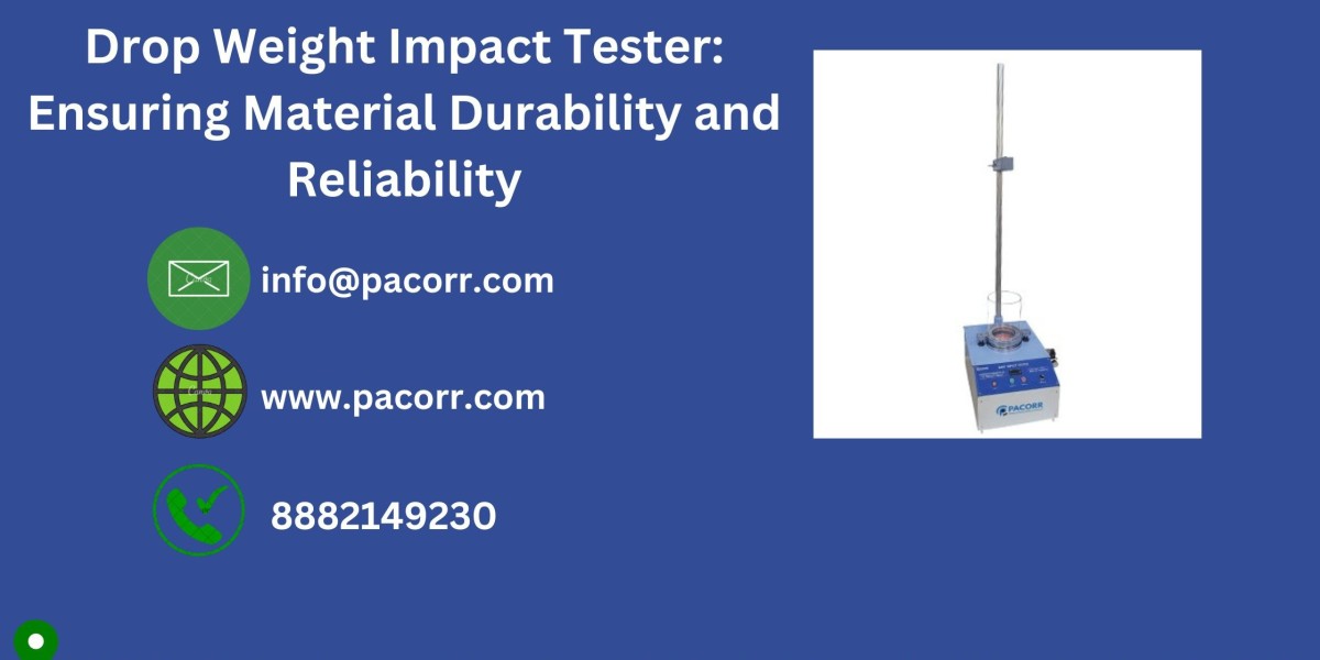 Ensuring Quality and Safety: The Role of Drop Weight Impact Testers in Product Testing