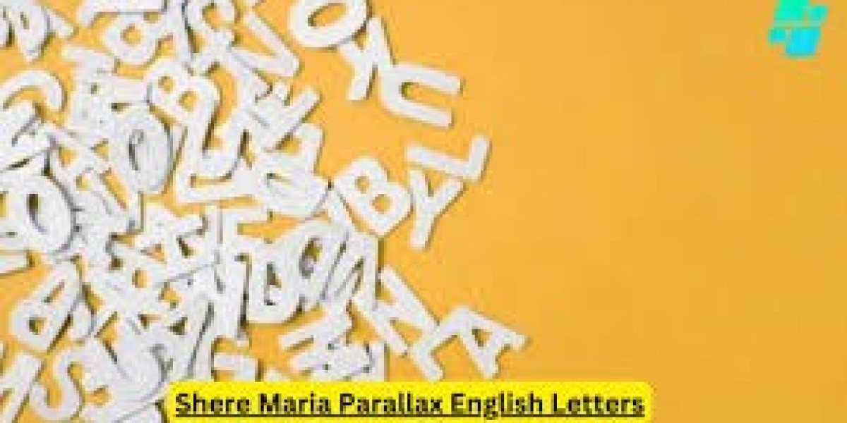 Create Shere Maria Parallax English Letters