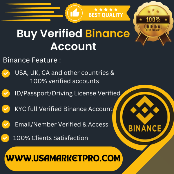 Buy Verified Binance Account – USAMarketPRO