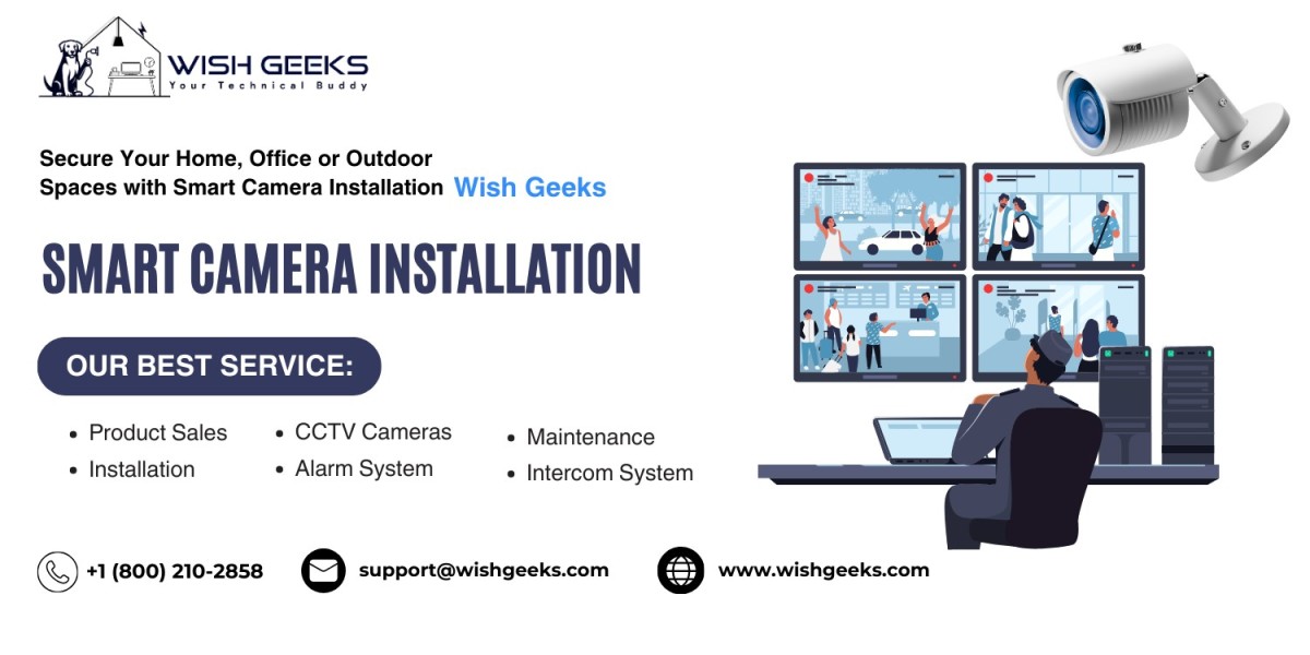 Wish Geeks Smart Camera Installation for Your Home, Office, or Outdoor Spaces