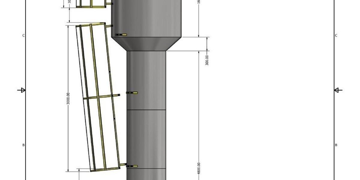 Dry Bulk Storage Bolted Steel Storage Tanks