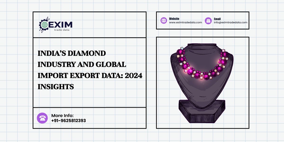 India’s Diamond Industry and Global Import Export Data: 2024 Insights