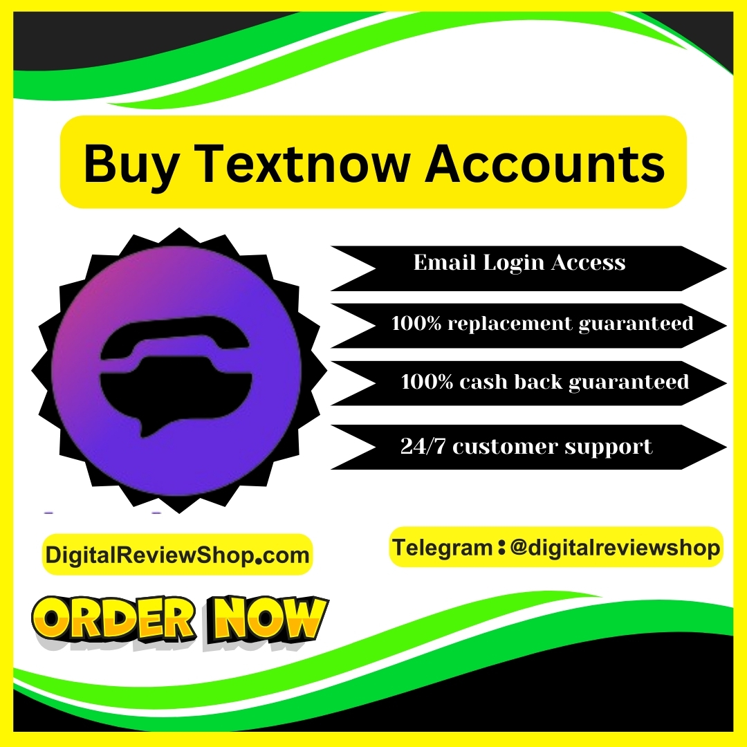 Buy Textnow Accounts - Only 3$