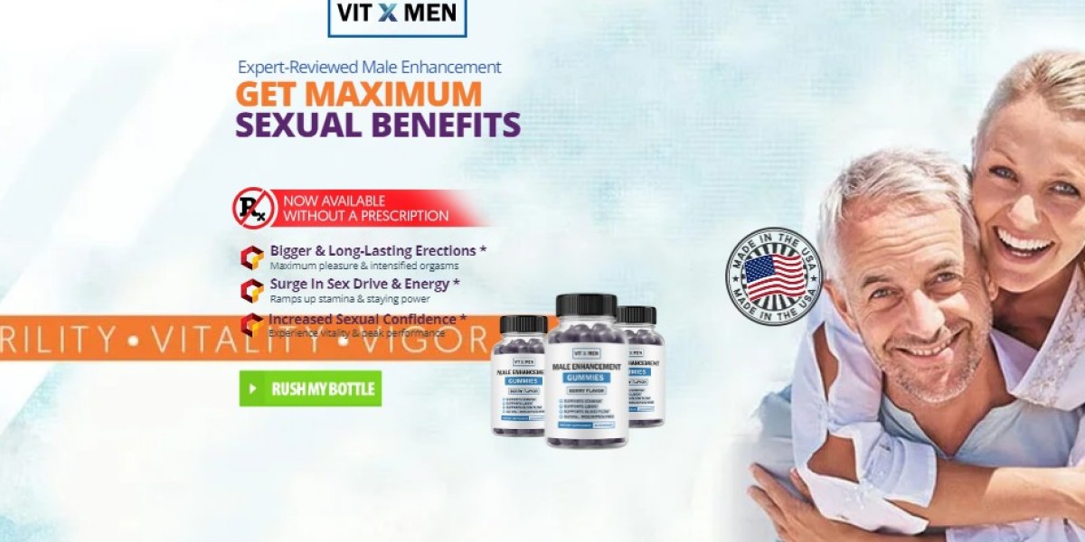 VitXMen Male Enhancement Gummies Official Website, Reviews [2025] & Price