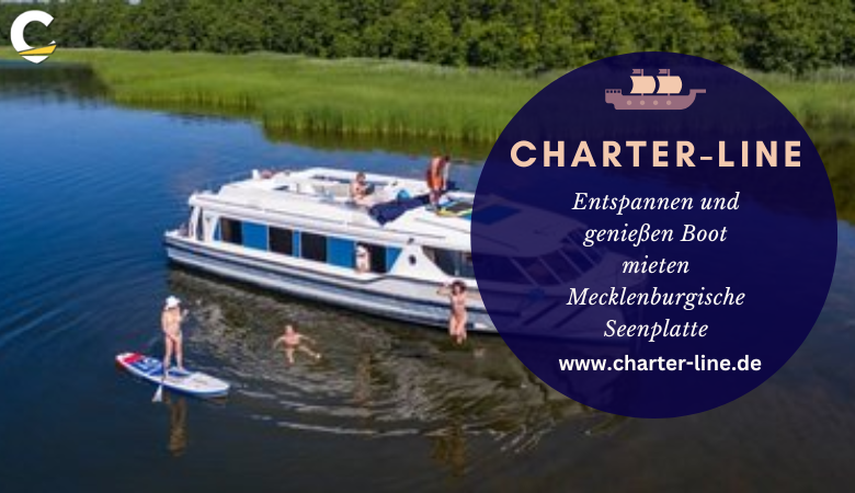 Entspannen und genießen Boot mieten Mecklenburgische Seenplatte – Charter Line