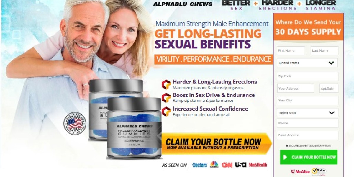 AlphaBlu Chews Male Enhancement Gummies Reviews, Price For Sale