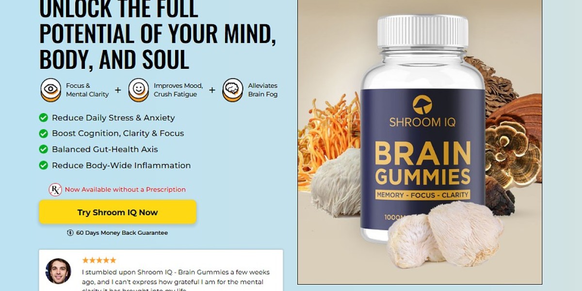 Shroom IQ Brain Gummies Reviews, Price For Sale & Buy In USA