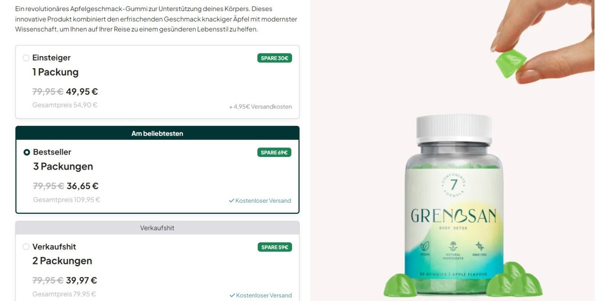 Grenosan Body Detox Gummies Deutschland Bewertungen, Preis & Jetzt kaufen