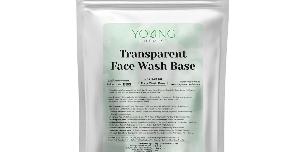 Transparent Facewash Base  <br>(Sulphate & Paraben Free)