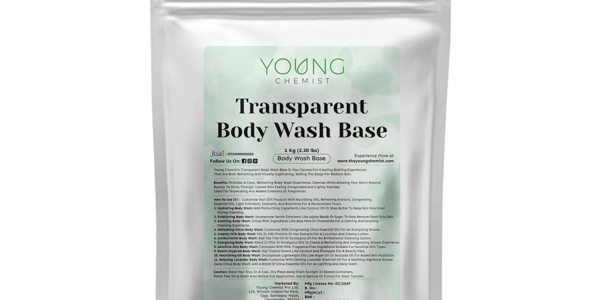 Transparent Bodywash Base  <br>(Sulphate & Paraben Free)