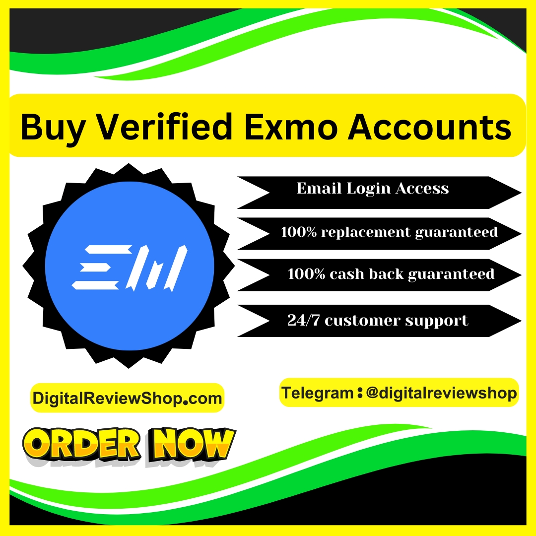 Buy Verified Exmo Accounts - 100% Best Cryptocurrency