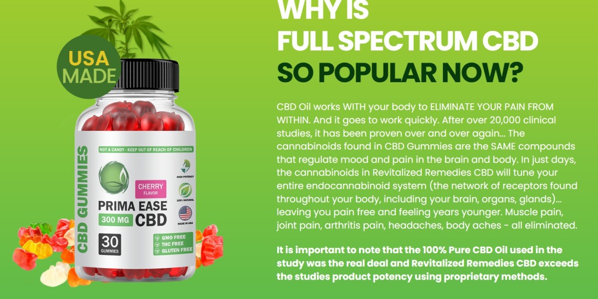 Prima Ease CBD Gummies USA  Reviews [Updated 2025]