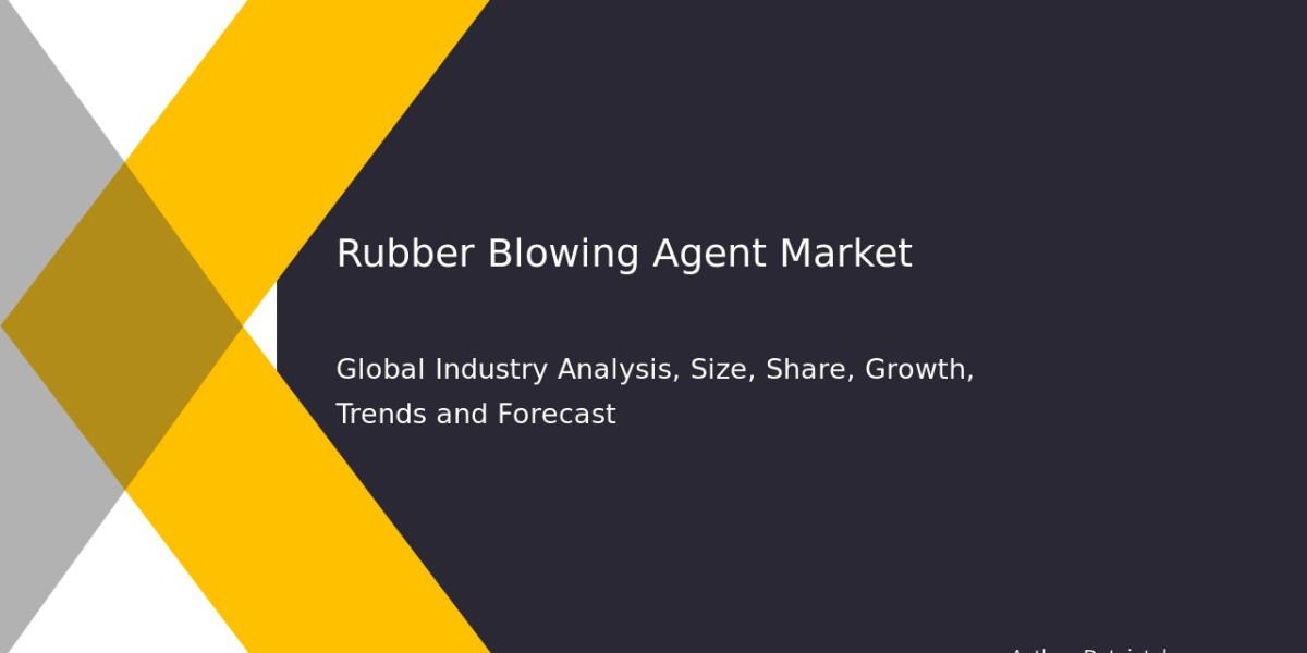 Comprehensive Insights: Rubber Blowing Agent Market Growth Forecast 2032