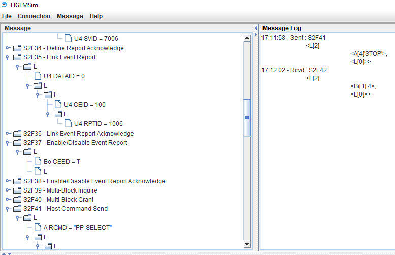 SECS/GEM Simulator & Tester Software Download | EIGEMSim