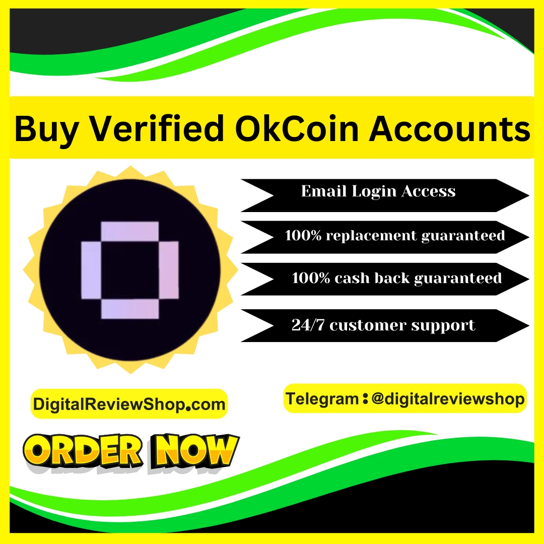 Buy Verified OkCoin Accounts - 100% KYC Verified Completed