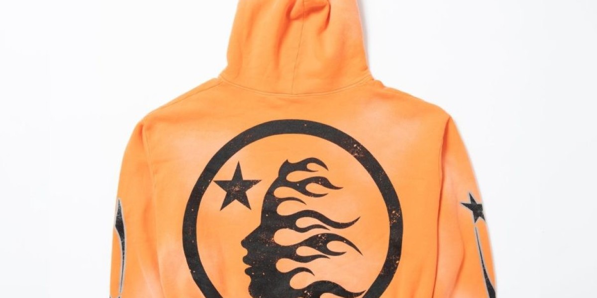 Orange Hellstar Hoodie: A Bold Choice for Streetwear Enthusiasts