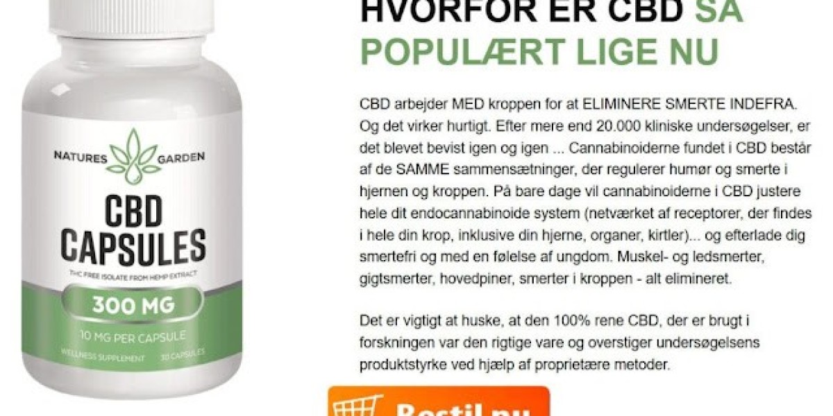 Nature's Garden CBD Capsules Denmark (DK)